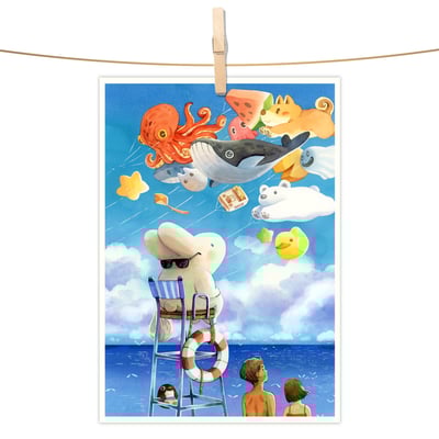 明信片 - 風箏慢時光1