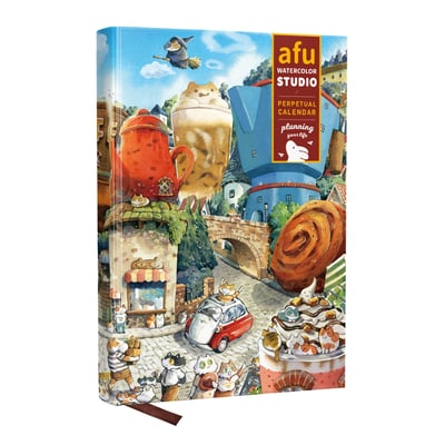 無時效大白兔手帳本④ - 咖啡小鎮1