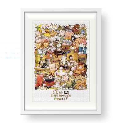 拼圖(500片) - 喵咪樂樂2