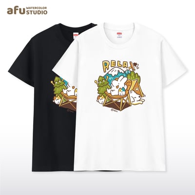 插畫Tee - 露營森活1