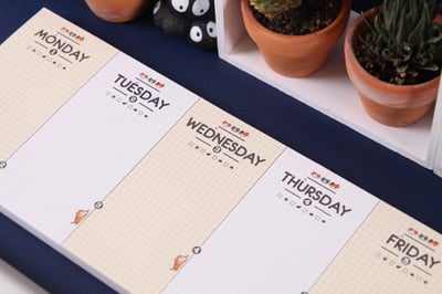 貓咪生活週記本 - 雅痞藍3