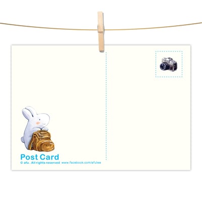 明信片 - 藍海的列車2