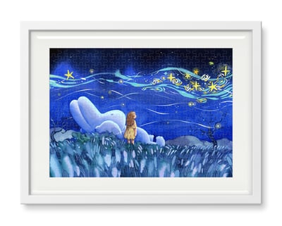 拼圖(300片) - 星空下2