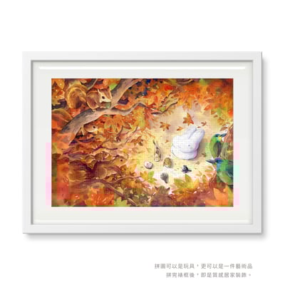 拼圖(1000片) - 樹梢上的聚會4