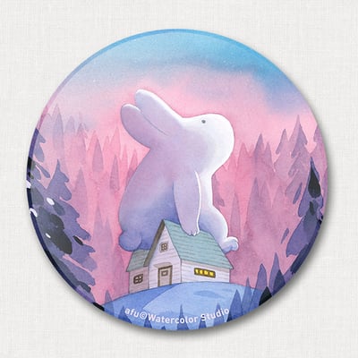 陶瓷吸水杯墊 - 安靜的時候1