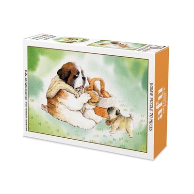 【售完絕版】拼圖(70片) - 美味野餐1