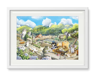 拼圖(500片) - 山村貓語2