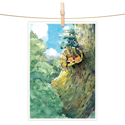 明信片-B08 小狐狸1