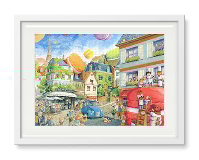 拼圖(500片) - 馬卡龍不思議2