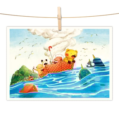 明信片 - 奇幻漂流記1