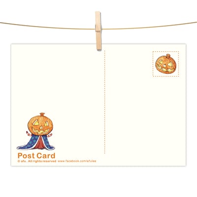 明信片 - 南瓜派對2