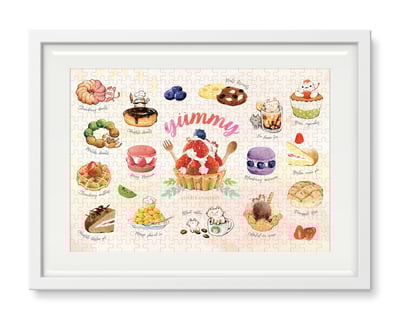 拼圖(300片) - 私藏甜點2