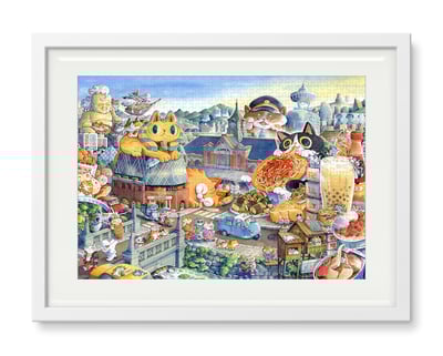 拼圖(500片) - 幸福好食光 - 台中2