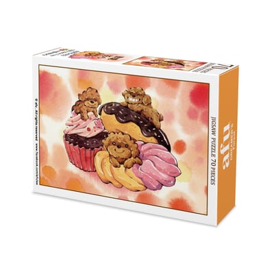 【售完絕版】拼圖(70片) - 蜜糖甜心1