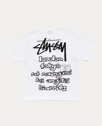 Stüssy & Always World Tour Tee1