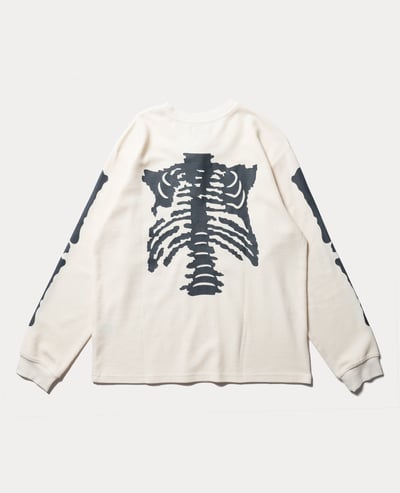 9090 Bone Henry Neck Thermal L/S Tee2