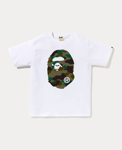A Bathing Ape 1ST Camo Big Ape Head Tee1