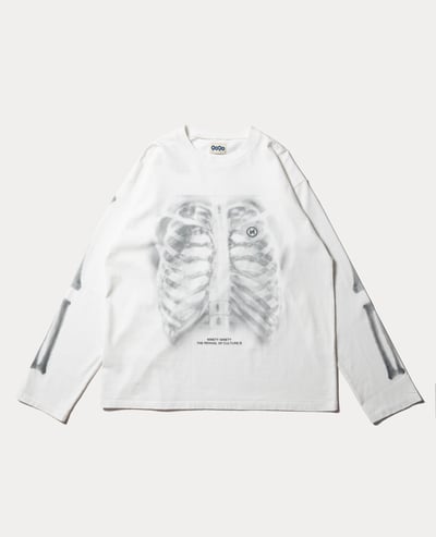 9090 X-ray Bone Vintage L/S Tee1