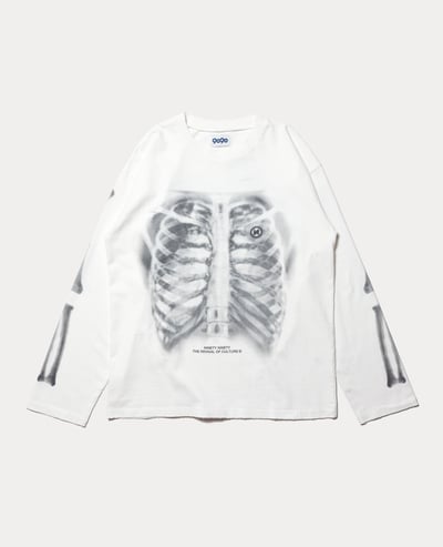 9090 X-ray Bone Vintage L/S Tee1