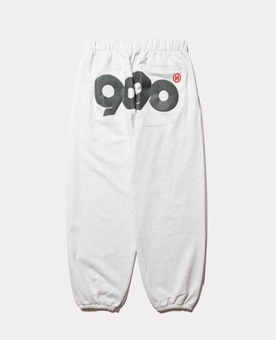 9090 90 Logo Glow Puff Logo Sweat Pants2