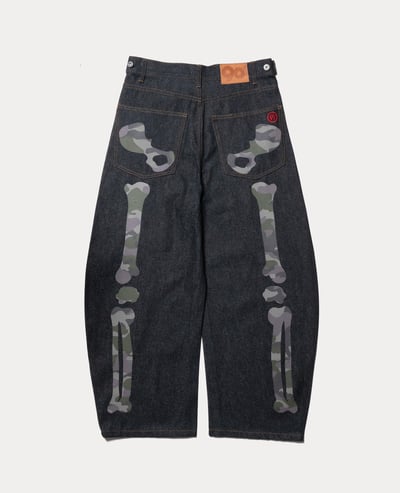 9090 Bone Hand Denim pants1