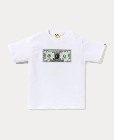 A Bathing Ape Banknote Tee1