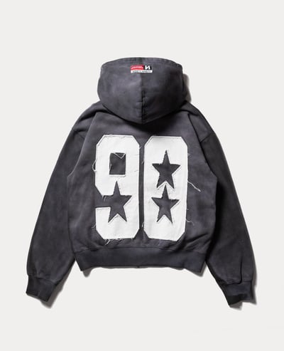 9090 Numbering Logo Zip Hoodie2