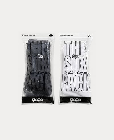 9090 90 Logo 2-Pack Socks1