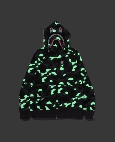 A Bathing Ape City Camo Shark Regular Fit Full Zip Hoodie4