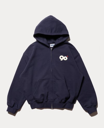 9090 90 Logo Glow Puff Logo Hoodie1