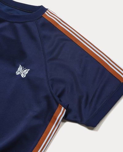 Loftman 50th x Needles S/S Track Crew Neck Shirt - Poly Smooth4