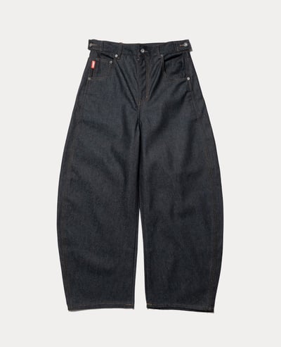 9090 OG Logo Painted Denim Pants2