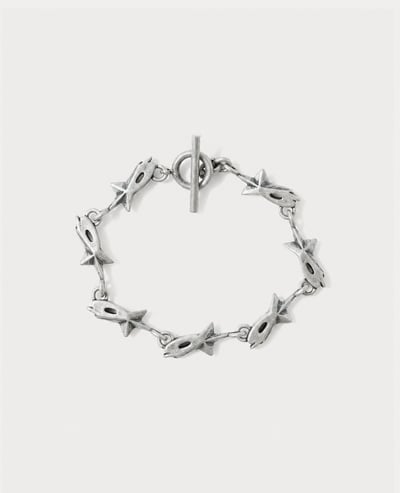 9090 Star Logo Chain Bracelet1