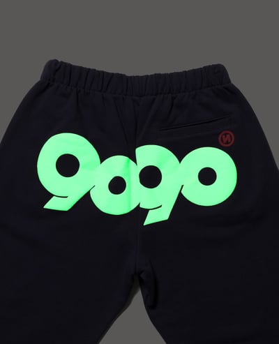 9090 90 Logo Glow Puff Logo Sweat Pants3