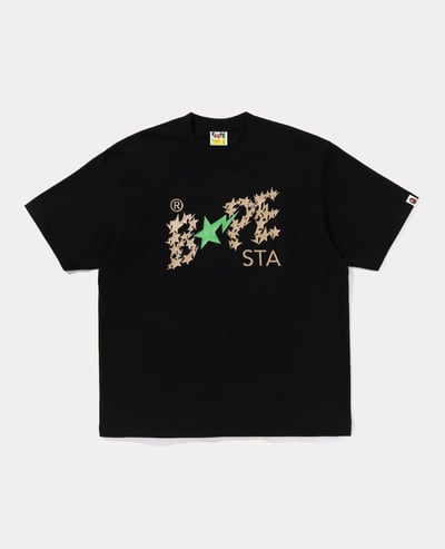 A Bathing Ape Metallic Bape Sta Logo Relaxed Fit Tee1