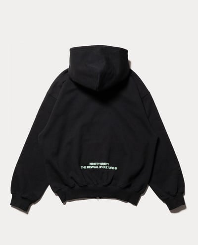 9090 90 Logo Glow Puff Logo Hoodie2
