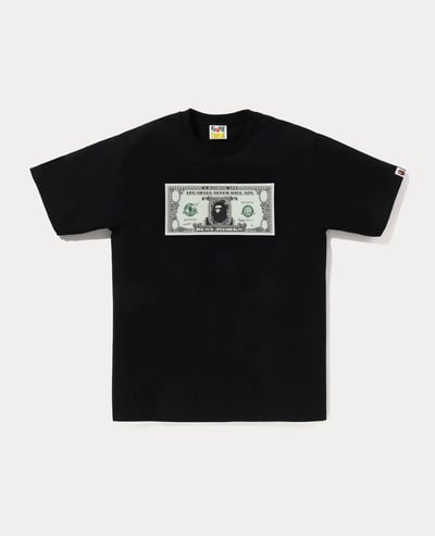 A Bathing Ape Banknote Tee1