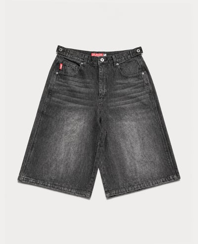 9090 OG Logo Painted Buggy Jorts2