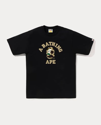 A Bathing Ape 1ST Camo College Tee1