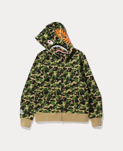 A Bathing Ape Abc Camo Shark Full Zip Hoodie2