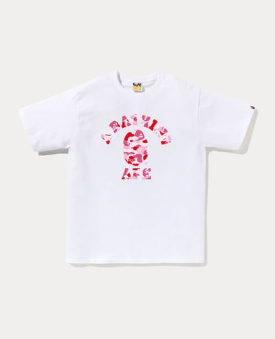 A Bathing Ape Abc Camo College Tee1