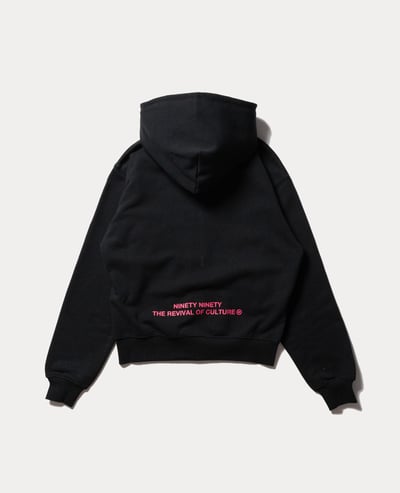 9090 girl OG Logo Valentine Zip Hoodie2
