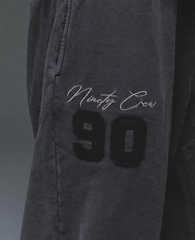 9090 90 Number Layered Sweat Pants3