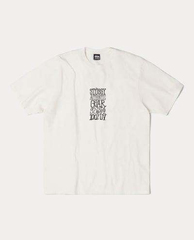 Stüssy Authentic Gear Tee Pigment Dyed1