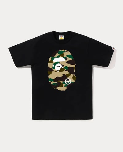 A Bathing Ape 1St Camo Big Ape Head Tee1