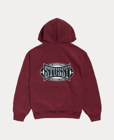 Stüssy Champion Oval Zip Hoodie1