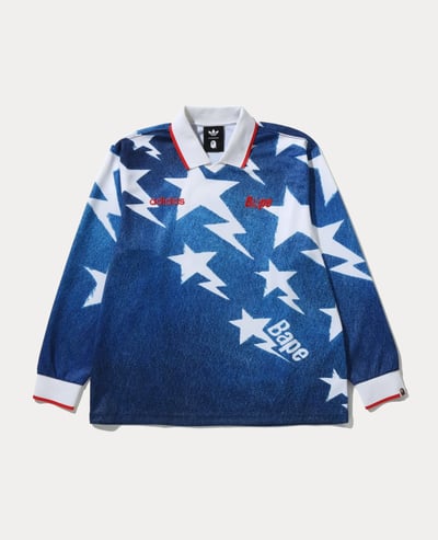 A Bathing Ape X Adidas Ls Sta Jersey1