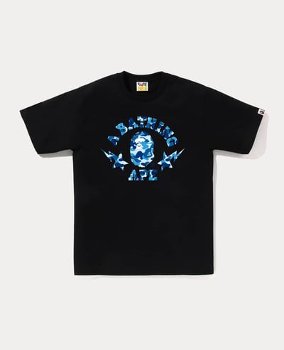A Bathing Ape Abc Camo STA College Tee1