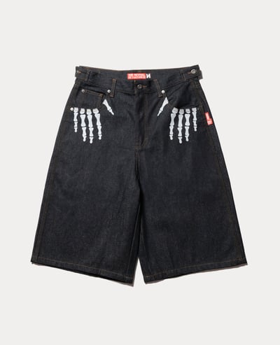 9090 Bone Hand Denim Jorts2
