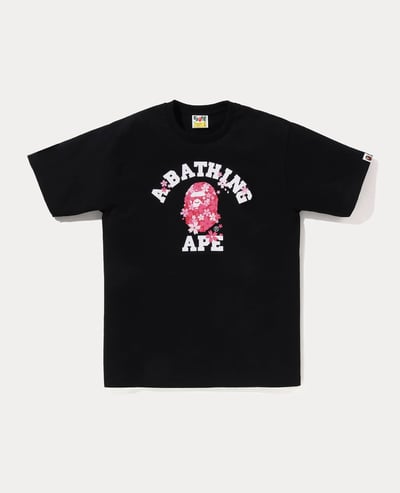 A Bathing Ape Sakura College Tee1